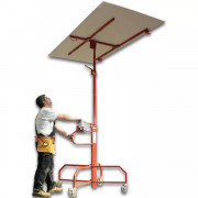Lève-plaques "TALIATOP" avec 2 tablettes porte-outils