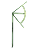 Equerre Alpha inox - 795x430 - rapporteur 300 mm - 90° Equerre Alpha inox - 795x430 - rapporteur 300 mm - 90°