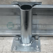 Base de fixation de garde-corps Système Basic+ Systèma SAFETY