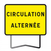 Panneau de Chantier KC1 800x600 Circulation Alternée – Sécurité – Conforme NF