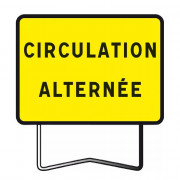 Panneau de Chantier KC1 800x600 Circulation Alternée – Sécurité – Conforme NF