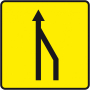 Panneaux réduction nombre de voies KD10a