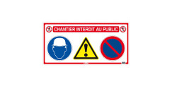 Panneaux de chantier