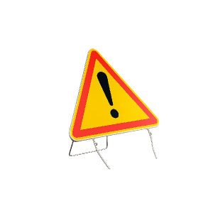 Panneaux de danger temporaire