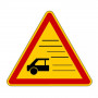Panneaux danger temporaire AK32 Brouillard T1 taille 1000