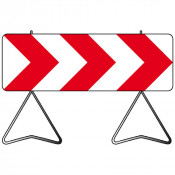 Panneaux Rétrécissement de Voie K8 – Sécurité Routière – Face Réfléchissante 3M