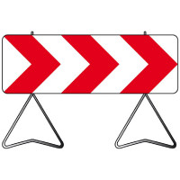 Panneaux Rétrécissement de Voie K8 – Sécurité Routière – Face Réfléchissante 3M