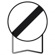 Panneau de Prescription B31 Fin d’Interdiction – Signalisation Routière Sécurisée – Haute Résistance