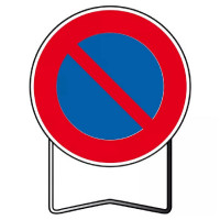 Panneau de Prescription B6a1 Stationnement Interdit – Signalisation Routière Sécurisée – Haute Résis