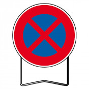 Panneau de Prescription B6d Arrêt Interdit – Signalisation Routière Sécurisée – Haute Résistance Dur