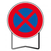 Panneau de Prescription B6d Arrêt Interdit – Signalisation Routière Sécurisée – Haute Résistance Dur
