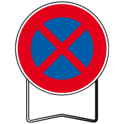 Panneaux de prescription B6d Arret interdit