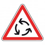 Panneaux routier Carrefour à sens giratoire AB25