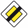 Panneaux routier Fin de route prioritaire AB7