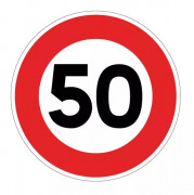 Panneaux routier Limitation de vitesse B14