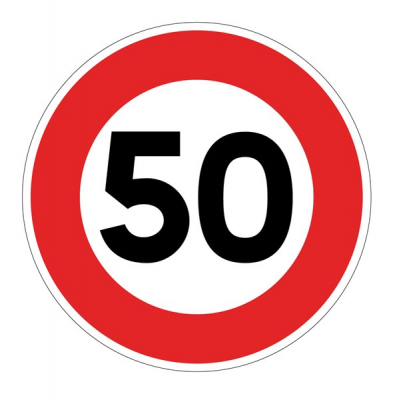 Panneaux routier Limitation de vitesse B14