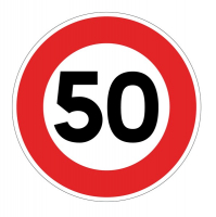 Panneaux routier Limitation de vitesse B14 Panneaux routier Limitation de vitesse B14