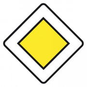 Panneaux routier "Route prioritaire" AB6