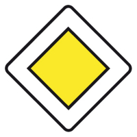 Panneaux routier "Route prioritaire" AB6 Panneaux routier "Route prioritaire" AB6