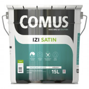 Peinture Acrylique pour Murs et Plafonds - Multisupports - Finition B -  COMUS IZI’SATIN