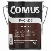 Peinture de Ravalement pour Façades Extérieures -  Acrylique En Phase Aqueuse -  STYRECRYL  COMUS