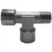 Raccord pneumatique T triple femelle 1/4" air comprimé - Alsafix