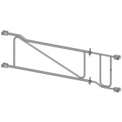 Garde-corps extensible pour échafaudage DCM-49