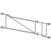 Garde-corps extensible pour échafaudage DCM-49