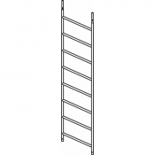 Cadre en aluminium avec 8 échelons
