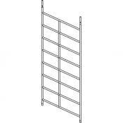 Cadre en aluminium avec 8 échelons