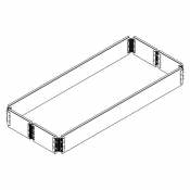 Plinthe portefeuille, courte
