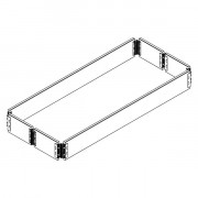 Plinthe portefeuille, courte