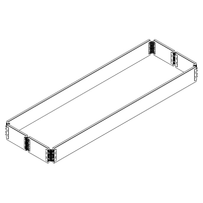 Plinthe portefeuille, longue