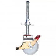 Roue pivotante Ø 200 mm avec vérin