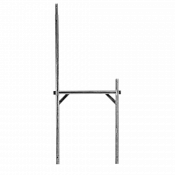 R4 Cadre 2,00 m asymétrique - Alu