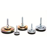 Pied antivabratoire Inox spécial machines lourdes