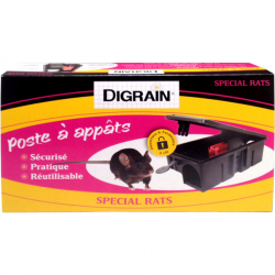 Digrain boite à appats Souris ou Rats
