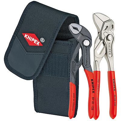 Jeu de 2 pinces multiprise KNIPEX avec étui