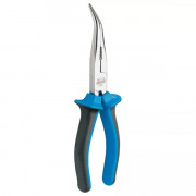Pince 1/2 ronde nez coude gainage BI-matière