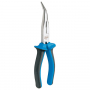Pince 1/2 ronde nez coude gainage BI-matière