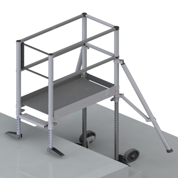 Plateforme professionnelle Alu Spéciale Escalier PFE/PFEC