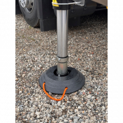 Patins à encoches pour stabilisateurs PME polyéthylène - Stabilisation camion chantier BTP 20 tonnes