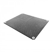 Plaque de roulage pour équipement lourd 3000 x 2400 mm, 120 ou 150 tonnes
