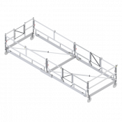 Protection de toiture en aluminium pour circulation sur bungalow
