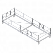 Protection de toiture en aluminium pour circulation sur bungalow