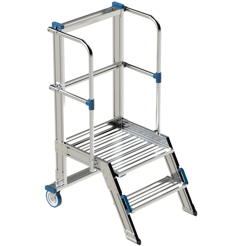 Plateforme de travail mobile 60° - 10100 - 2 Garde-corps