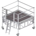 Plateforme pp pliante XXL Aluminium
