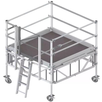 Plateforme pp pliante XXL Aluminium