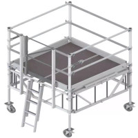 Plateforme pp pliante XXL Aluminium Plateforme pp pliante XXL Aluminium