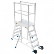 Plateforme roulante double accès PIR PDA - Plateau 1500 mm